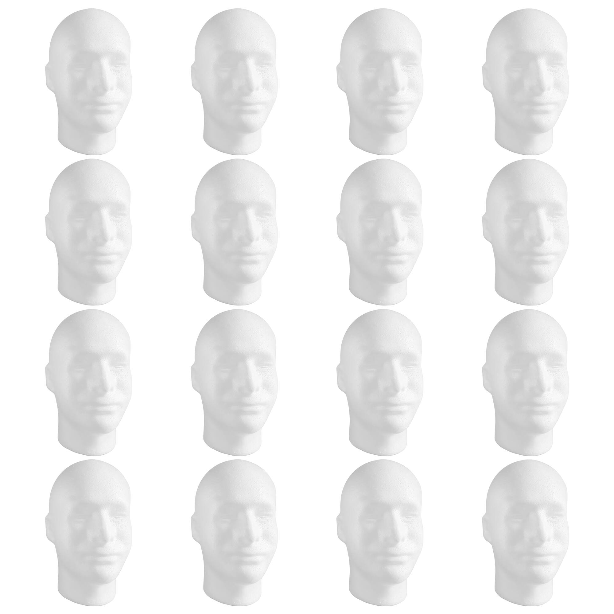 16 Pack: FloraCraft® SmoothFōM® Male Foam Heads